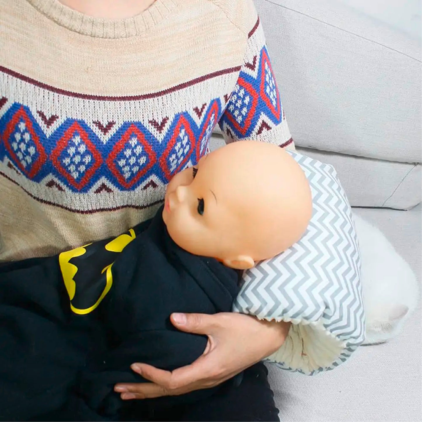 BabyPillow - sanft Stillen ohne Verspannungen